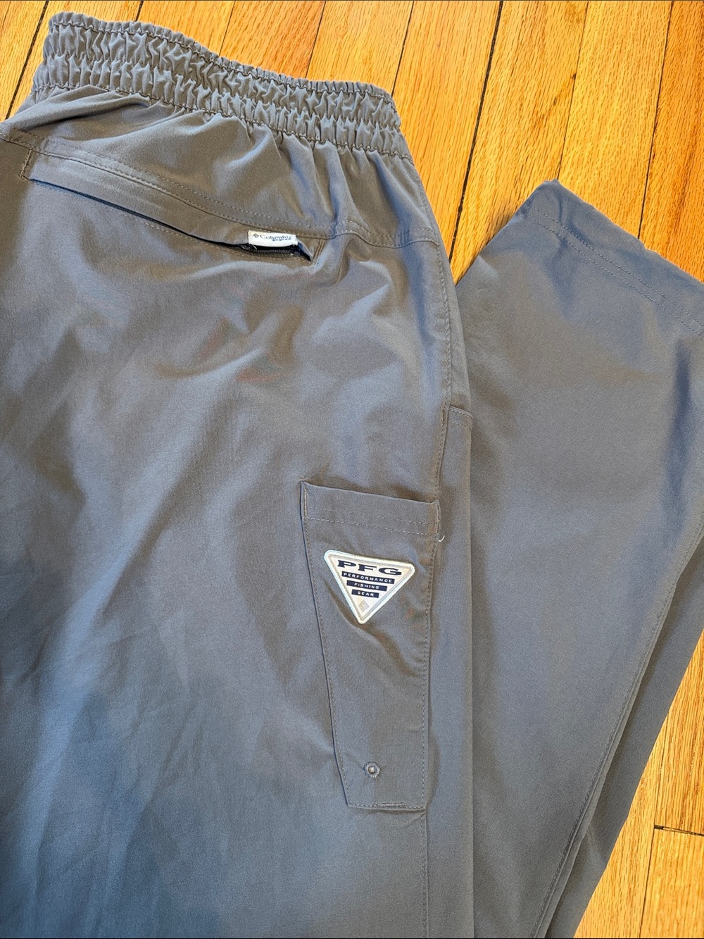 Columbia PFG Pants Men's Dark Gray Cargo Fishing Pants XXL